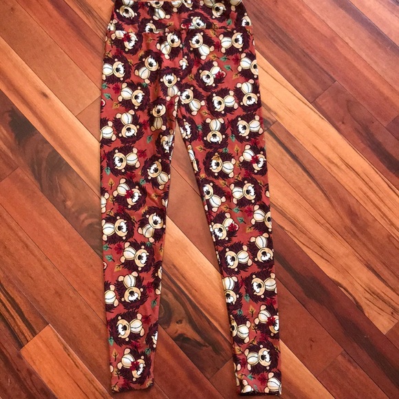 LuLaRoe Pants - NWOT Lularoe hedgehog OS leggings